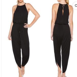 Laundry By Shelli Segal Black Halter Jumpsuit